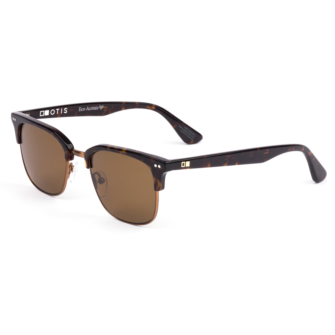 100 CLUB - Eco Dark Tort / Brushed Copper / Brown Polar
