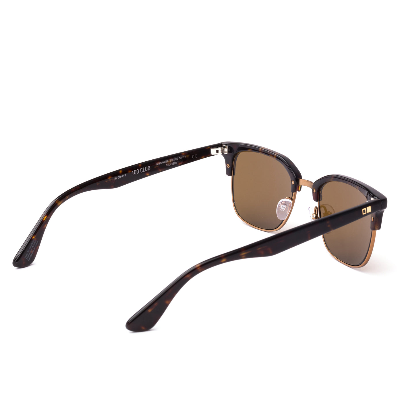 100 CLUB - Eco Dark Tort / Brushed Copper / Brown Polar