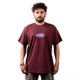 OTIS Flaming Sun Tee - Maroon