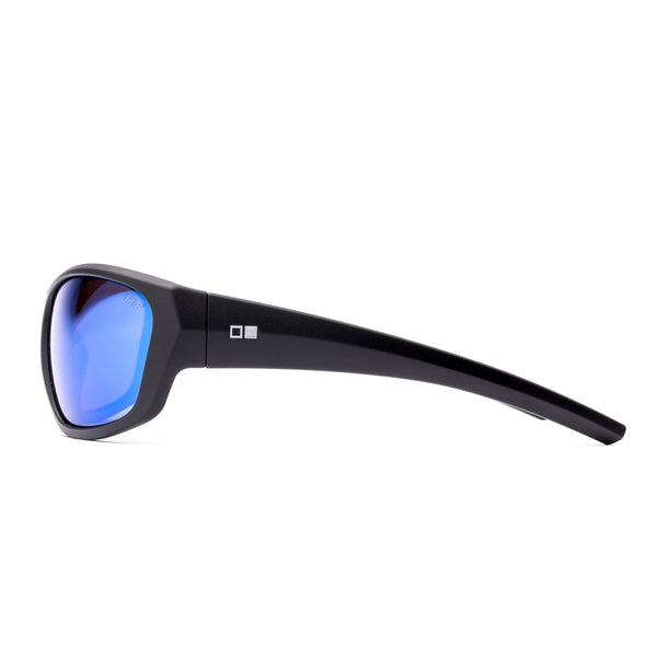 VANTA SPORT - Matte Black / L.I.T. Polar Mirror Blue