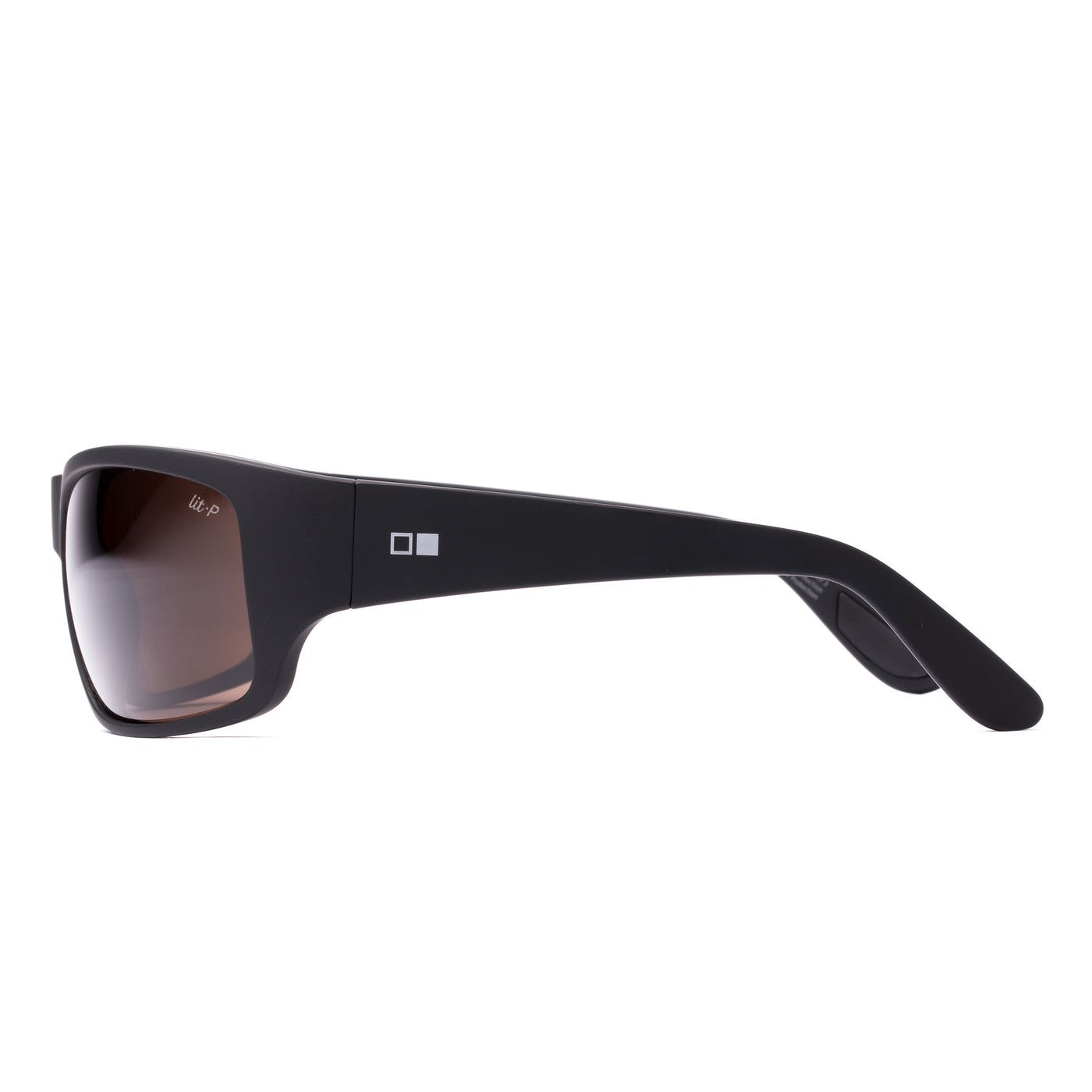 CONCRETE WAVE - Matte Black / L.I.T. Polar Brown