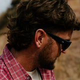 COASTIN SLIM - Matte Black / Mirror Blue Polar