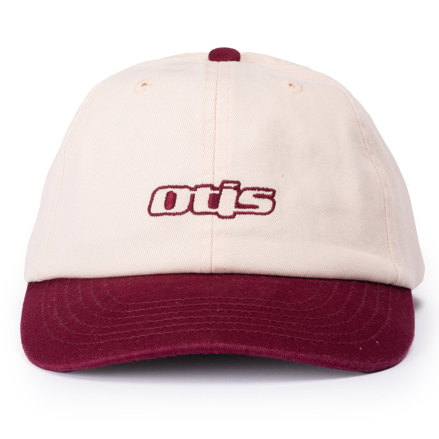 OTIS Heritage Cap Ecru / Burgundy