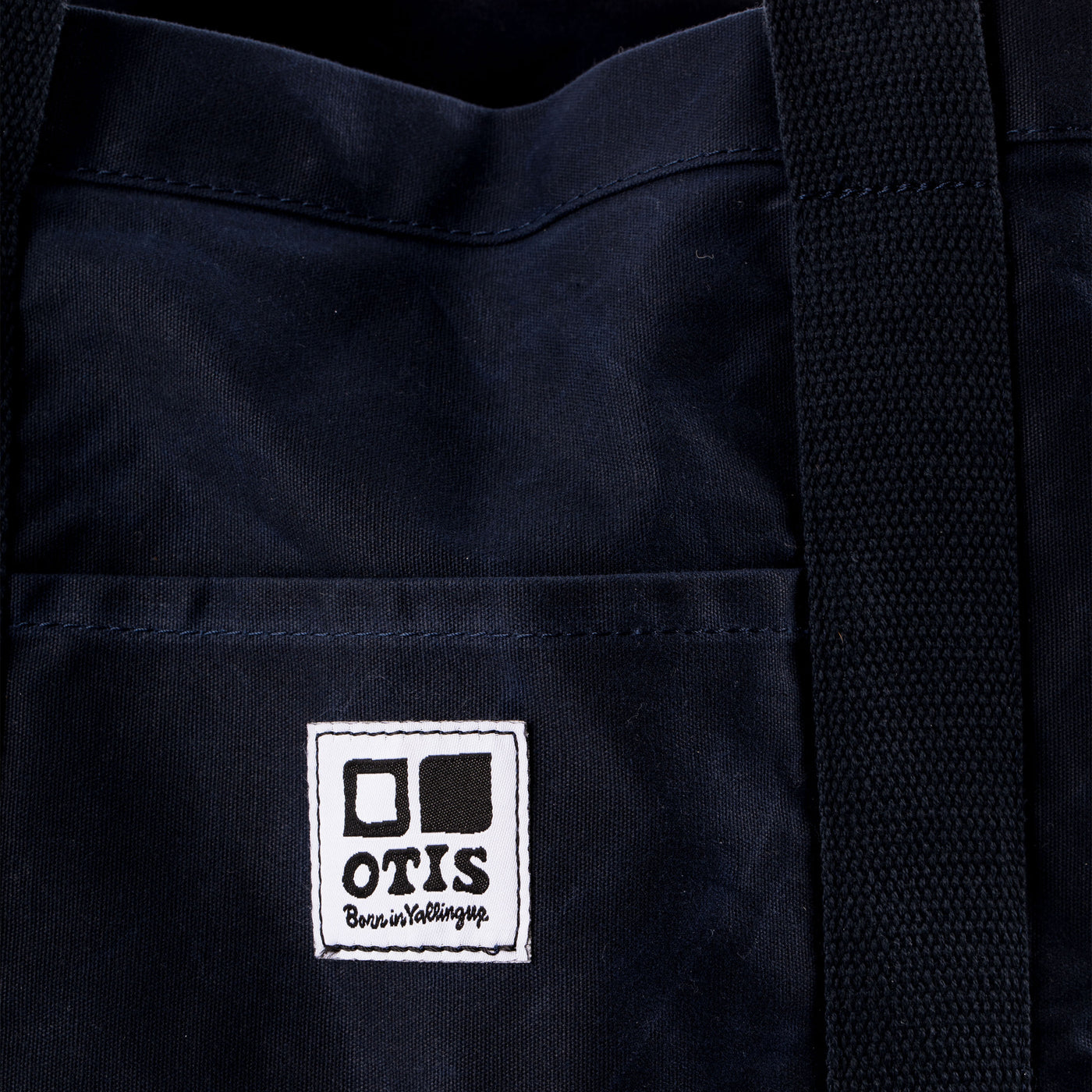 OTIS Waxed Canvas Tote Bag Navy