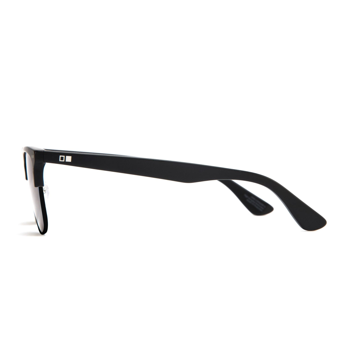 Black sunglasses from the side