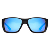 Black OTIS Eyewear sunglasses with blue lenses