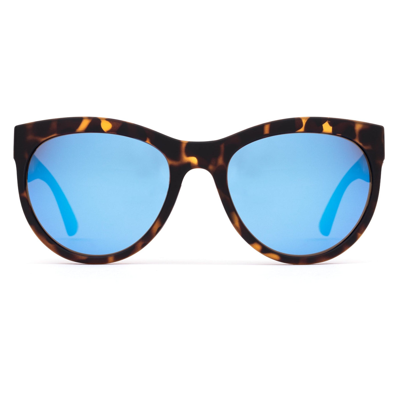 OTIS Eyewear round cat eye sunglasses  with blue reflective lenses