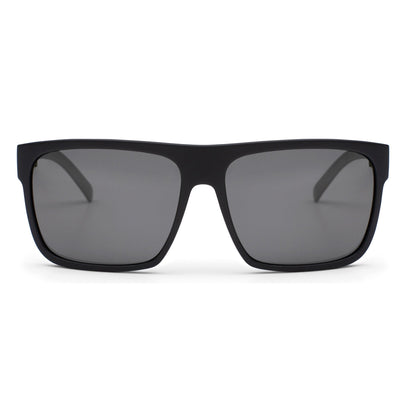 Black OTIS Eyewear sunglasses facing the front