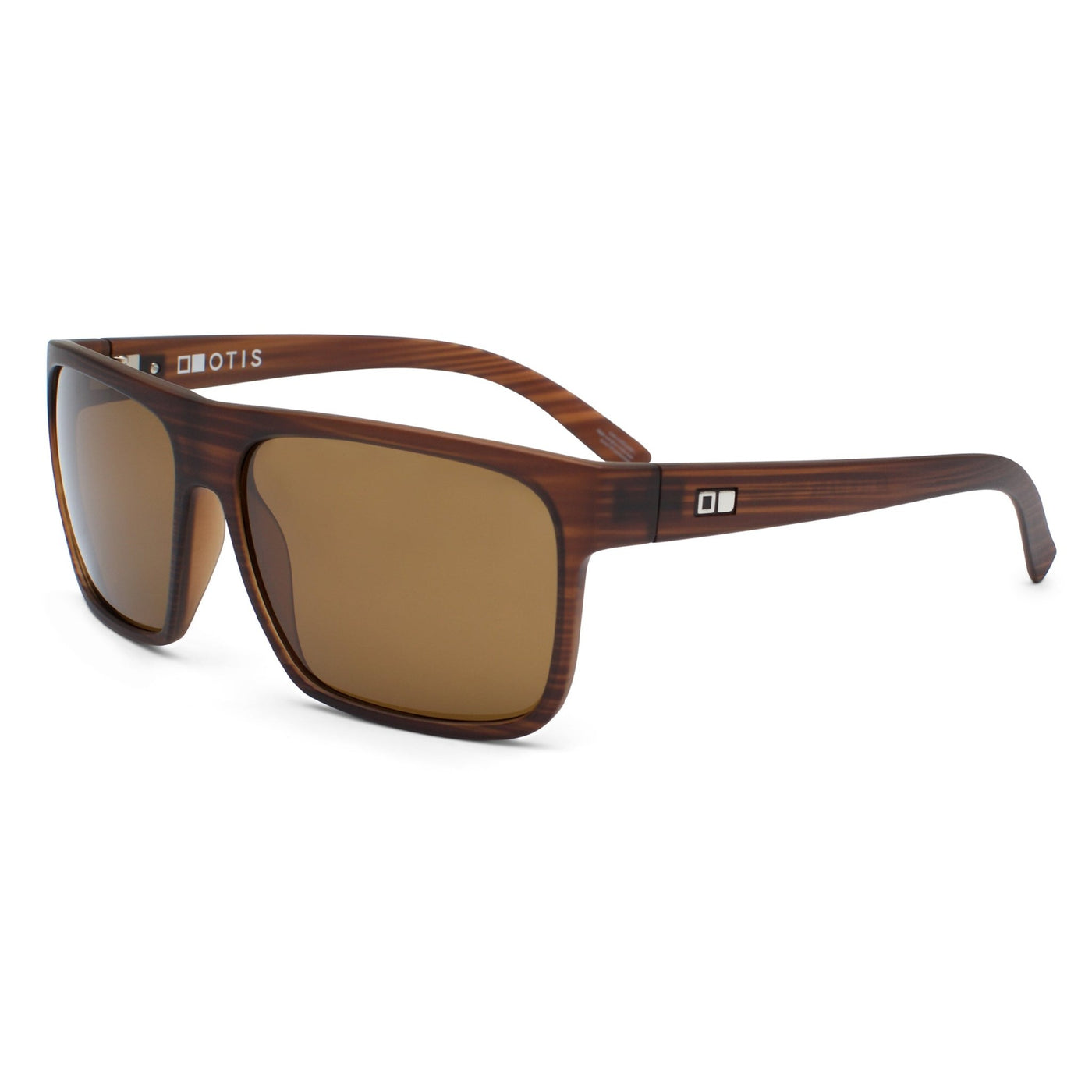 Brown OTIS sunglasses facing the side