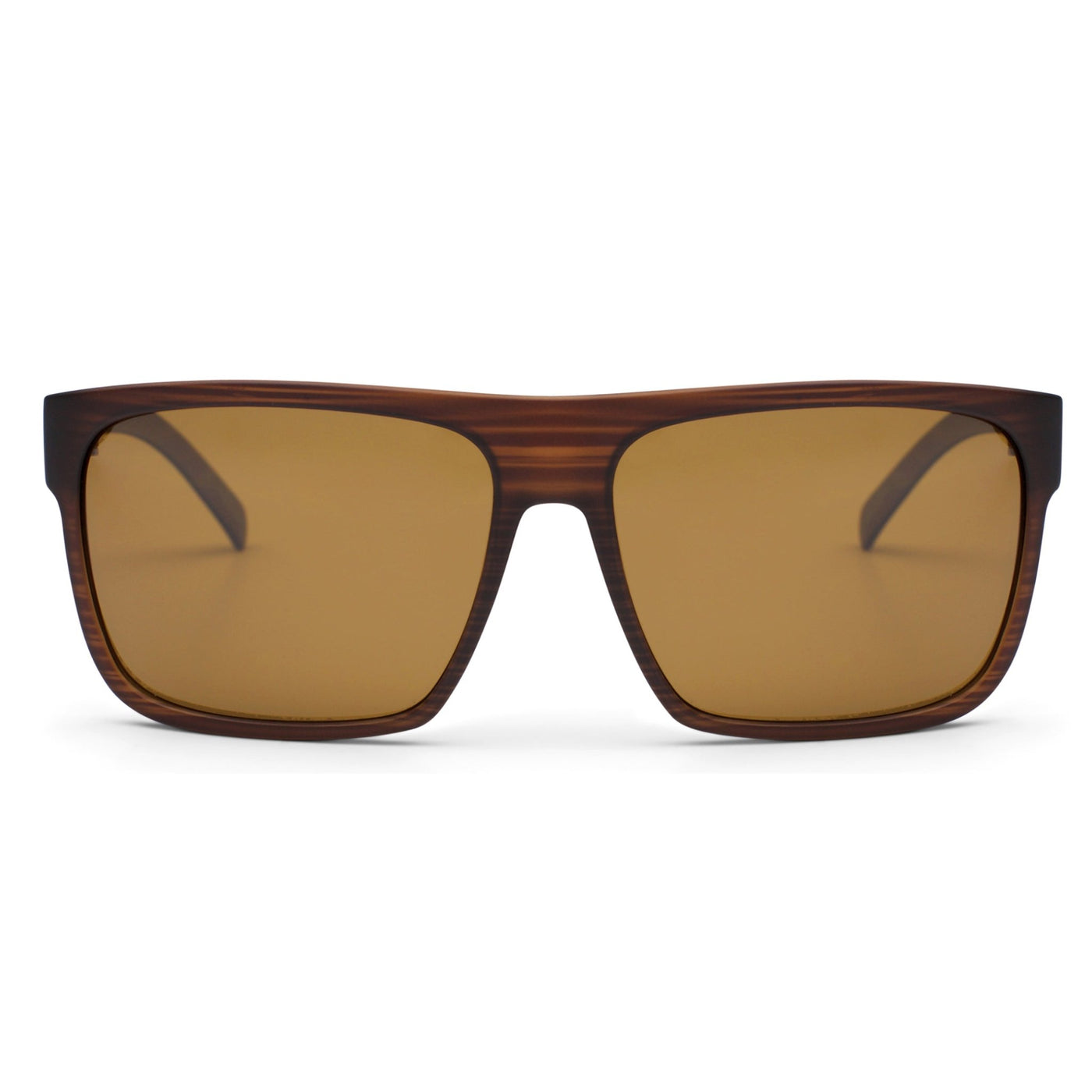 Brown OTIS sunglasses facing forward