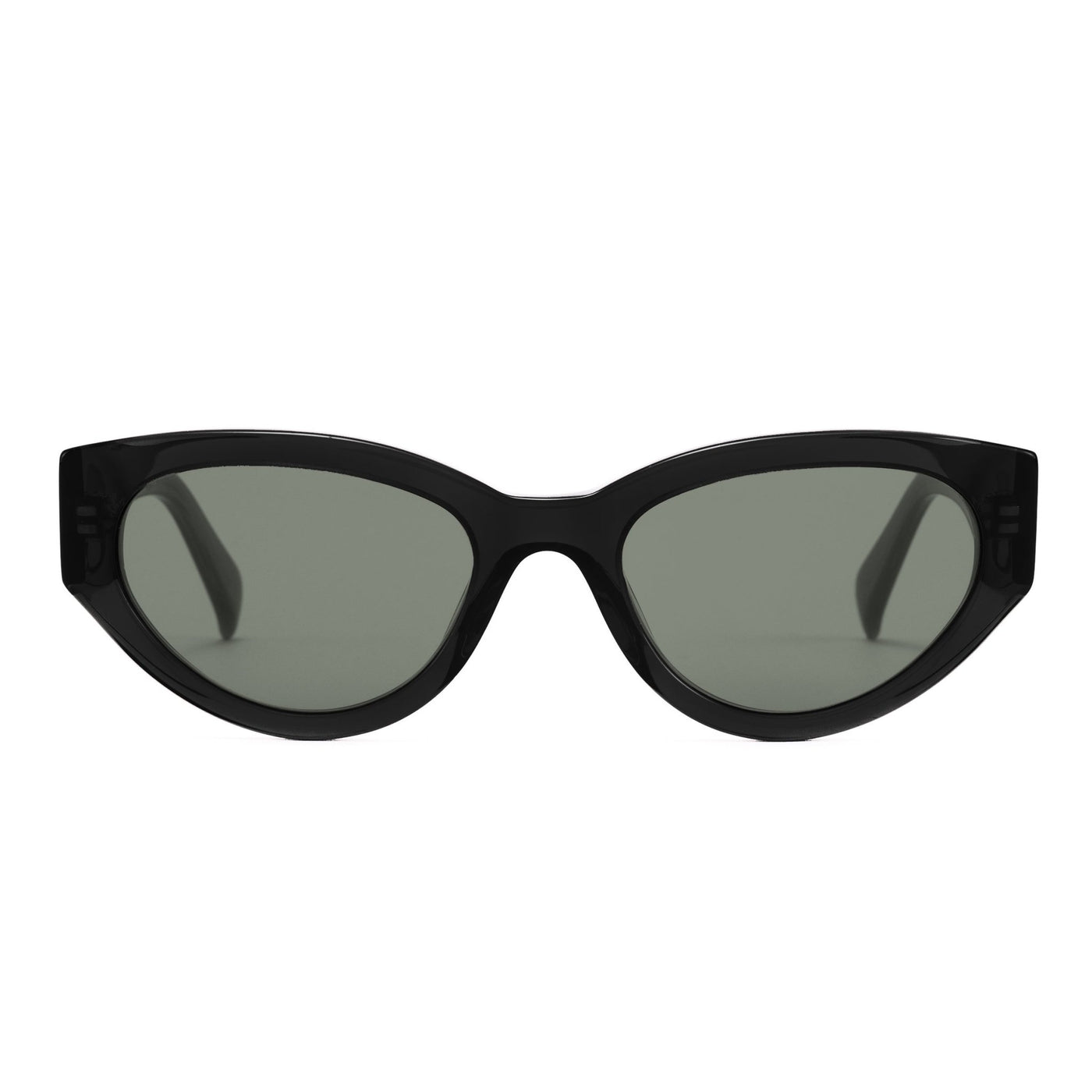 Black OTIS eyewear sunglasses facing forward