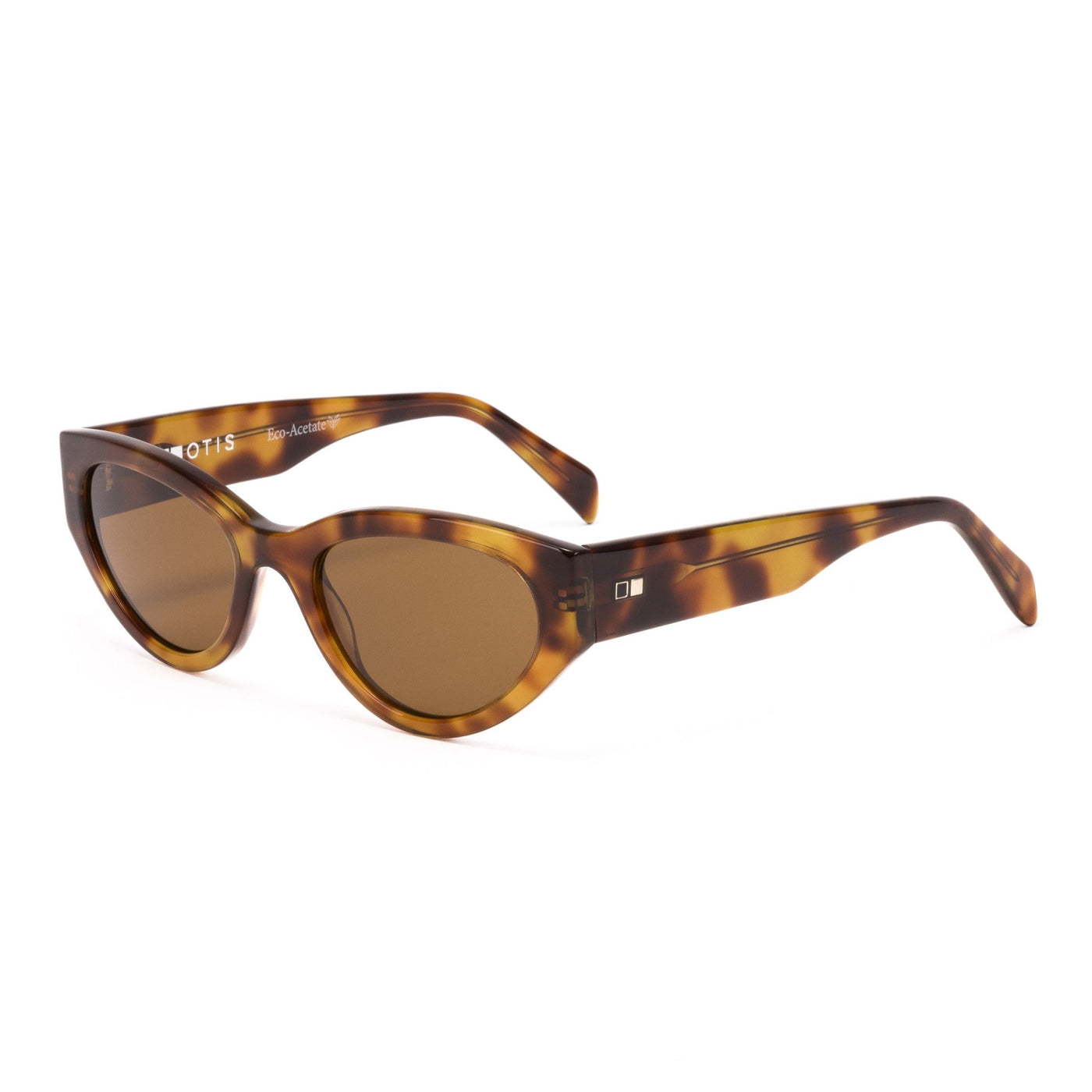 Tort OTIS eyewear cat eye sunglasses from the side