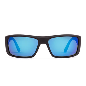 COASTIN SLIM - Matte Black / Mirror Blue Polar