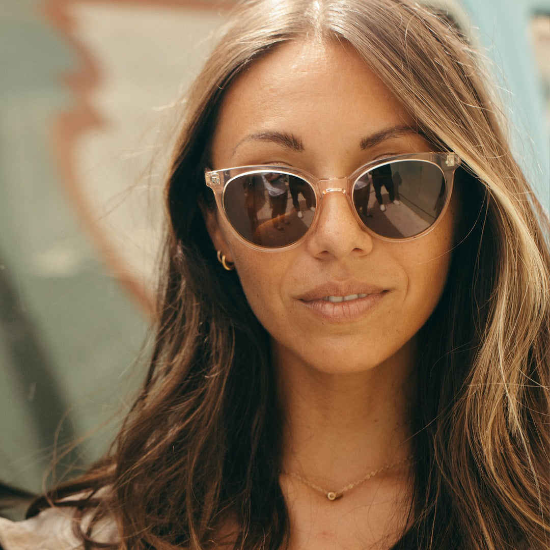 JAZMINE - Eco Crystal Velvet / Neutral Grey