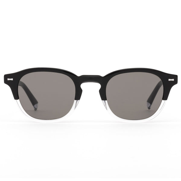 Black and white sunglasses by Jamie Thomas in collaboration with OTIS Eyewear