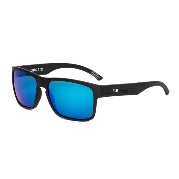 RAMBLER - Matte Black / Mirror Blue Polar